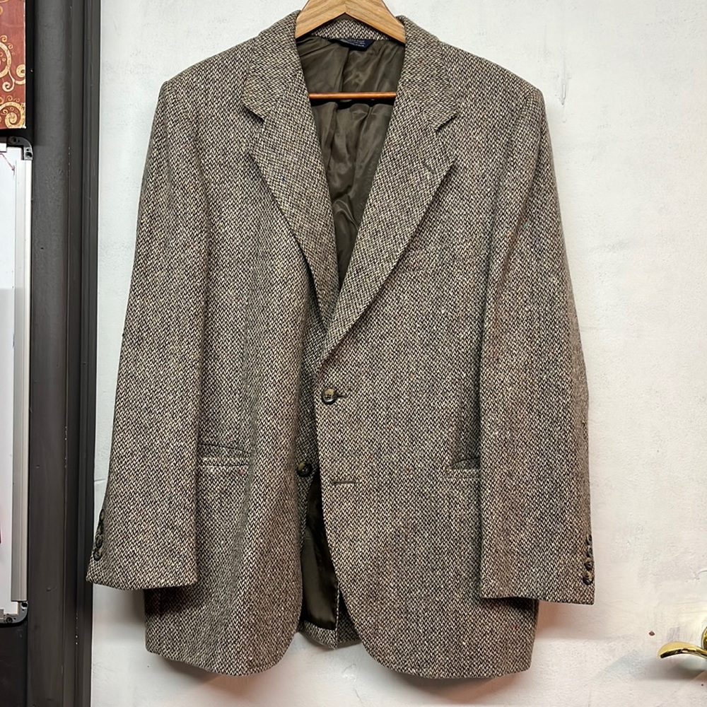 Mens size 40L All wool suit jacket made in England